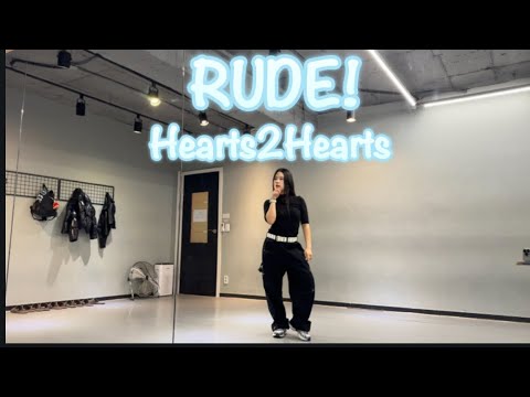 [KPOP] Hearts2Hearts (하츠투하츠) ‘RUDE!’ Dance mirror mode- 1절 안무 거울모드 
