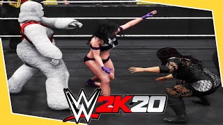 Huntress v Gorilla Grodd, Ultra-Humanite, and Nia Jax! - WWE 2K20 Requested Mixed Iron Man Match