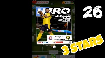 Score Hero 2 Level 26 Walkthrough 3 Stars