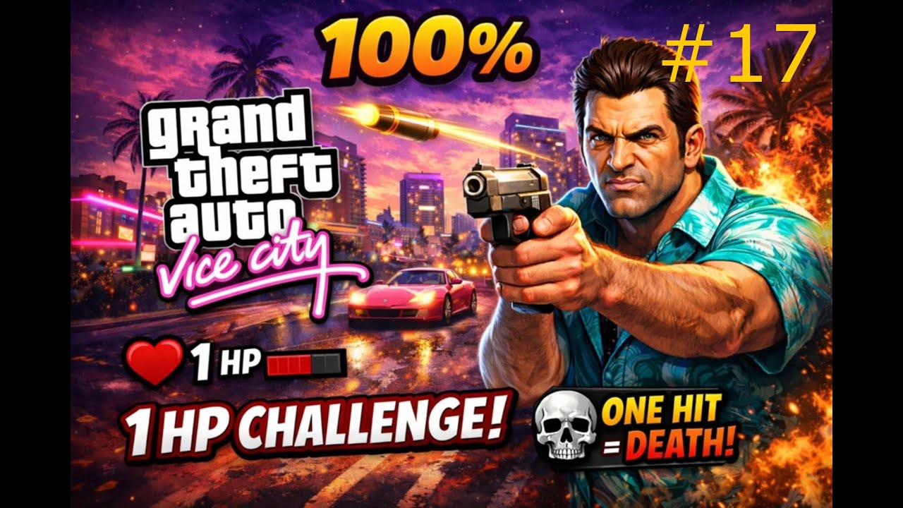 GTA Vice City OHKO na 100% (#17) Gangi Vice city