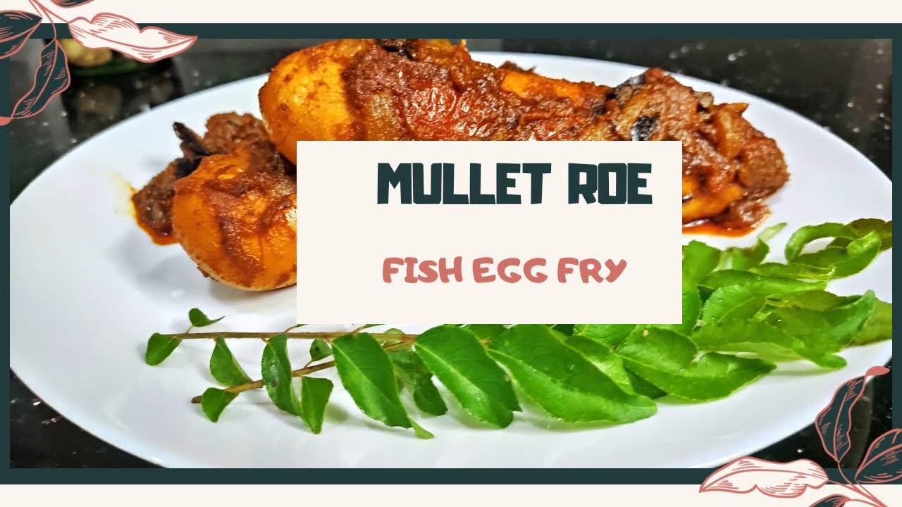MULLET ROE FISH EGG FRY RECIPE YUMMY TUMMY YouTube