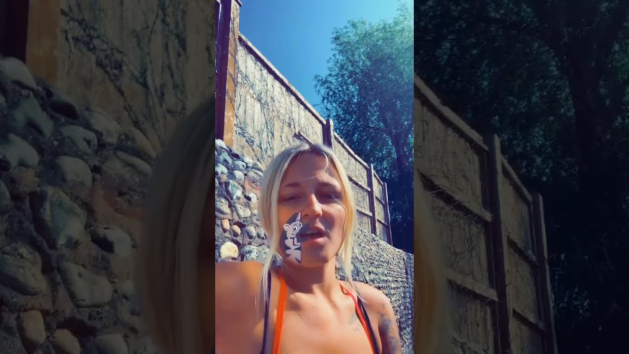 Creative face art: adorable animal design