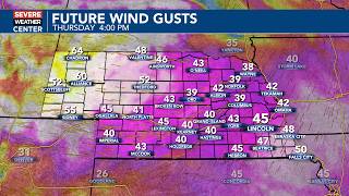 High Wind Warning, extreme fire danger in Nebraska as winds ramp up Thursday - March 11, 2026