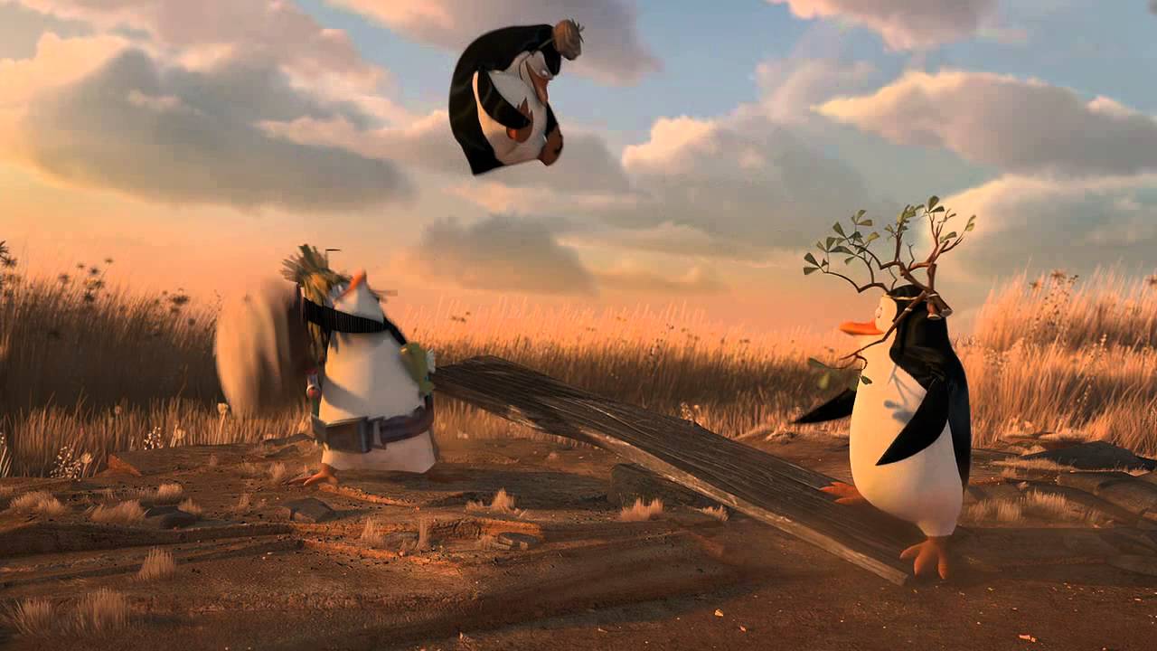 ⁣Madagascar Penguins Best and funniest Team work