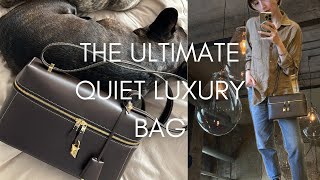BETTER THAN HERMES? LORO PIANA EXTRA BAG L27: first impressions & review + what's in my bag screenshot 1
