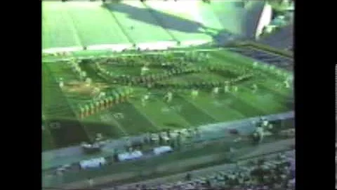 Tate High School Showband of the South - Fiesta Bowl 1983