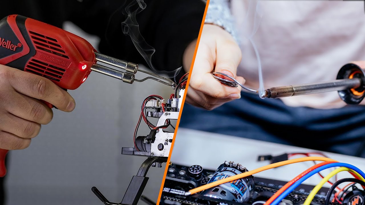 Soldering Iron Vs Soldering Gun Which one to Choose for Your Projects