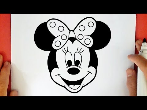 HOW TO DRAW MINNIE MOUSE