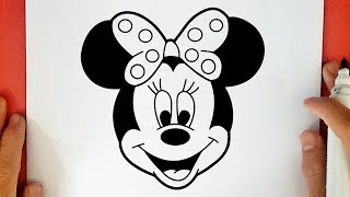 HOW TO DRAW MINNIE MOUSE