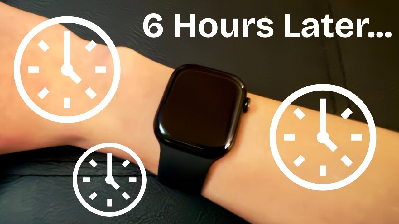 How long does it take for an Apple Watch series 3 to power on?