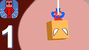 Web Hero - Gameplay Walkthrough Part 1 Levels 1-25 (Android, iOS)