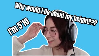 Kyedae gets GASLIGHTED about her height??! Details