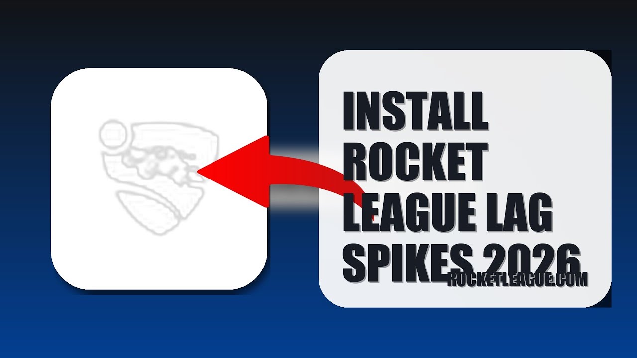 How To Install Rocket League Lag Spikes 2026 (QUICK FIX)