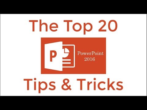 20 mẹo và thủ thuật PowerPoint 2016 hàng đầu