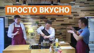 Готовим ризотто с креветками