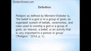 Common Practices in Religion - University of Phoenix - REL 133