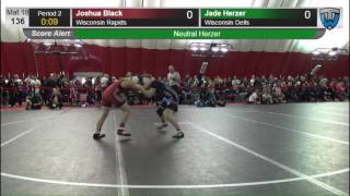 136 Jade Herzer Wisconsin Dells Vs Joshua Black Wisconsin Rapids 6474480104