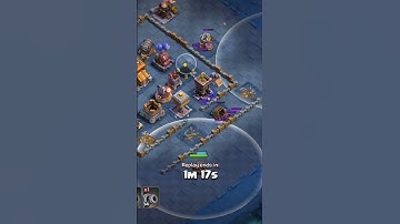 Builder Base Attack Tricks Part 8: Using Cannon Carts in #clashofclans #shortsfeed #coc #viral #fyp