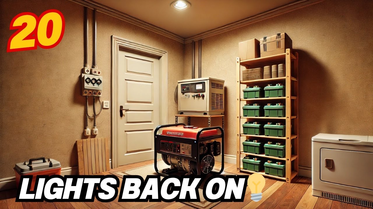 Электричество восстановлено… Я электрифицировал свою базу | Этот меч-коготь — просто БЕЗУМИЕ! | V...