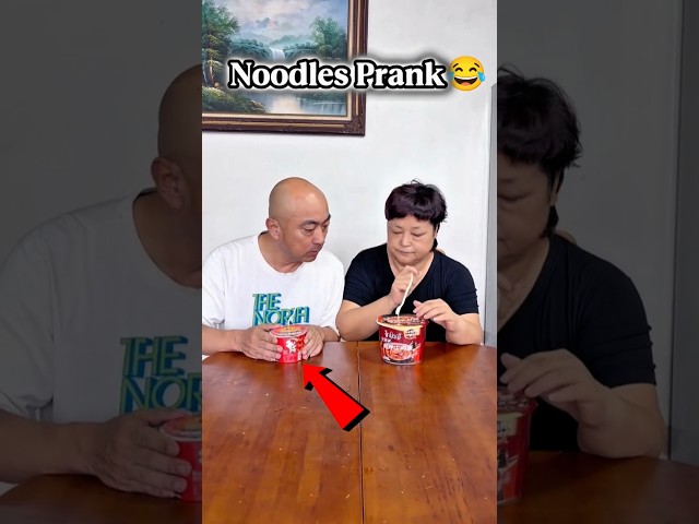 Noodles Prank 🤤😅 #shorts #funny