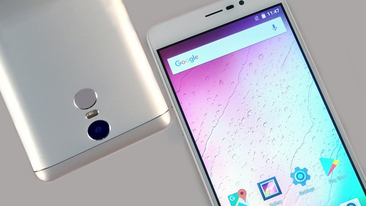 UHANS Note 4 Unboxing Under 1 min and design comparison with Redmi Note 4