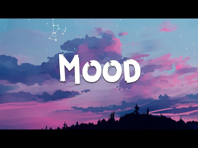 24kGoldn - Mood (Lyrics) ft. Iann Dior | Charlie Puth, Justin Bieber (Mix) class=