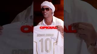 At 46, Ronaldinho is returning to professional soccer 🥹🇧🇷🕺 #viral #ronaldinho