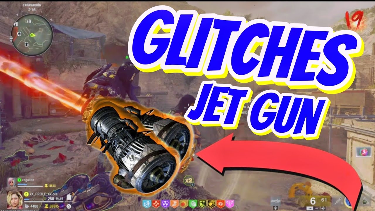 AFK GLITCH JETGUN MUNICIÓN INFINITA XP BO6 Jet gun BUG DUPLICAR ...