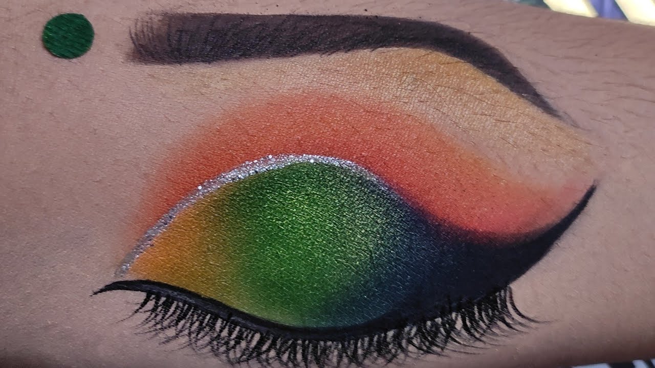 step by step eye makeup on hand YouTube