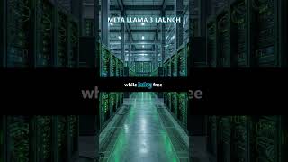 Meta Launches Llama 3 Open Source AI! 🤖 #technews ⚡ #shorts #technology