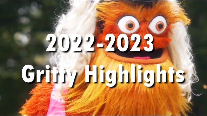 Flyers mascot Gritty joins forces with Phillie Phanatic