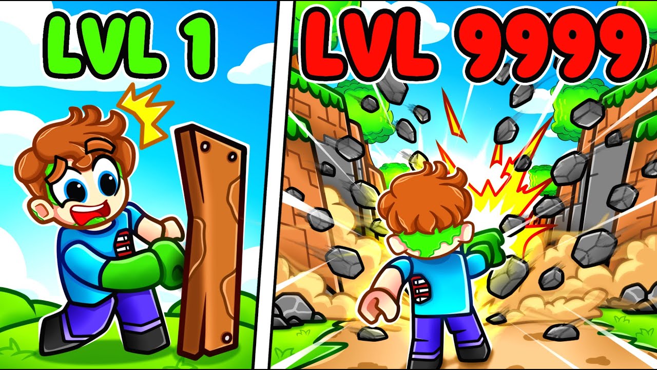 Roblox But Every Punch Gets STRONGER!