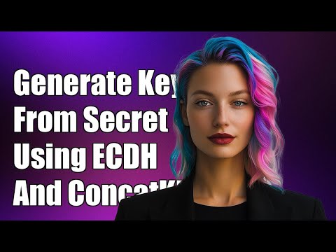 How to Generate Derived Key from Shared Secret Using ECDH-ES and ConcatKDF