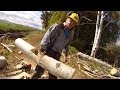 Build a Strongman Farmers Walk Log - DIY Dudes