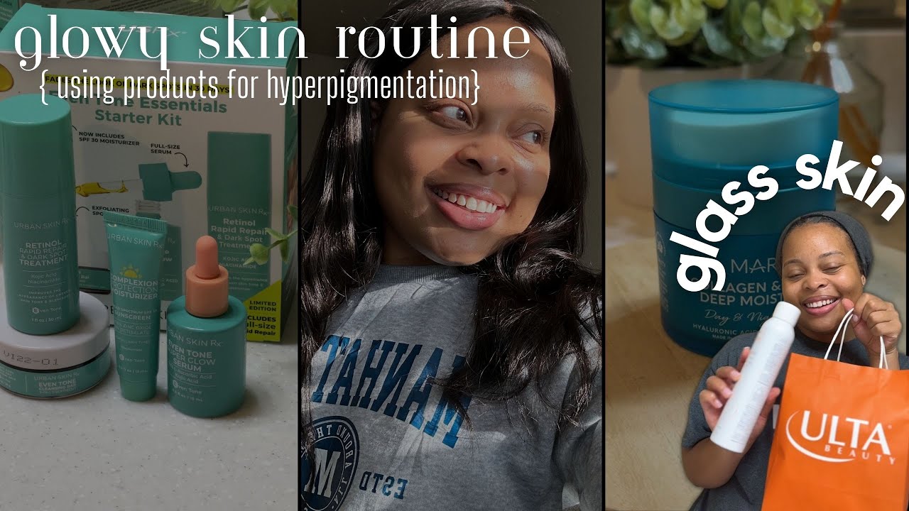 Urban Rx Skin Routine Glowy Skincare Routine | Good Molecules | Urban Skin RX | Avene # ...