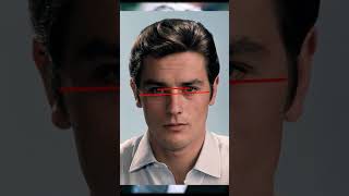 how attractive is alain delon ?? || alain delon face analysis