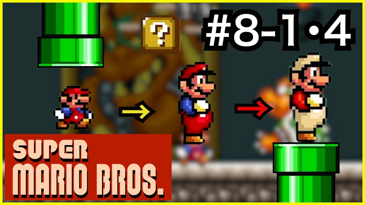 8-1・4 ヌルッと【スーパーマリオブラザーズ(マリオコレクション版