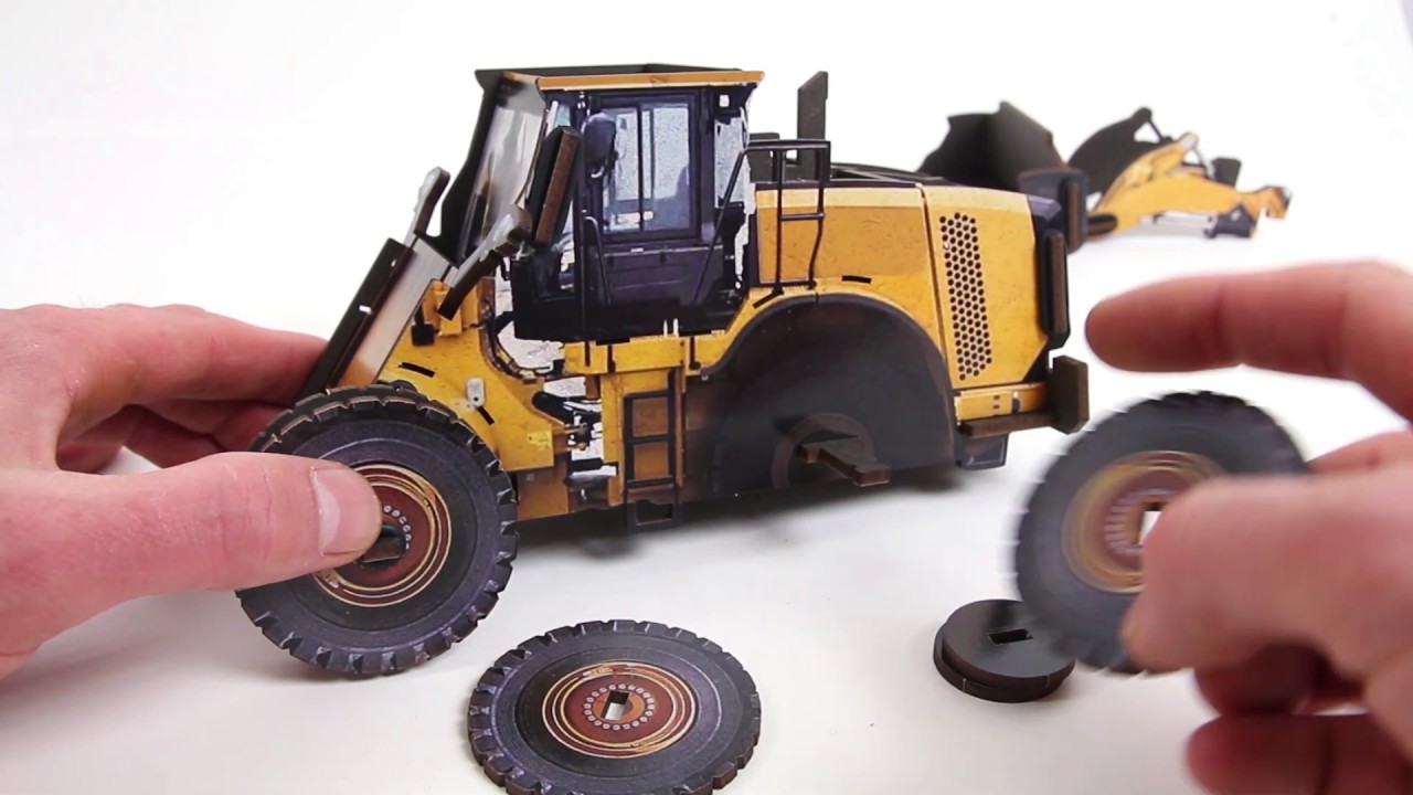 Der Radlader für deine Baustelle Schreibtisch