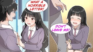 [Manga Dub] She rejected all of my love letters, so I decided to quit the team, but... [RomCom]