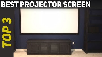 Top 3 Best Projector Screen in 2023
