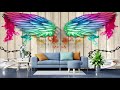 2022 flex Wallpaper For Living Room | wall wallpaper 3d 4d 5d | buy wallpaper design