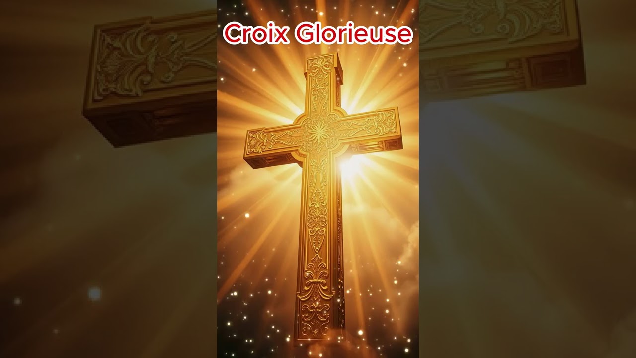 🌟Croix Glorieuse ✝️🙏 C&eacute;l&eacute;bration et Pri&egrave;re 💛 #prayer