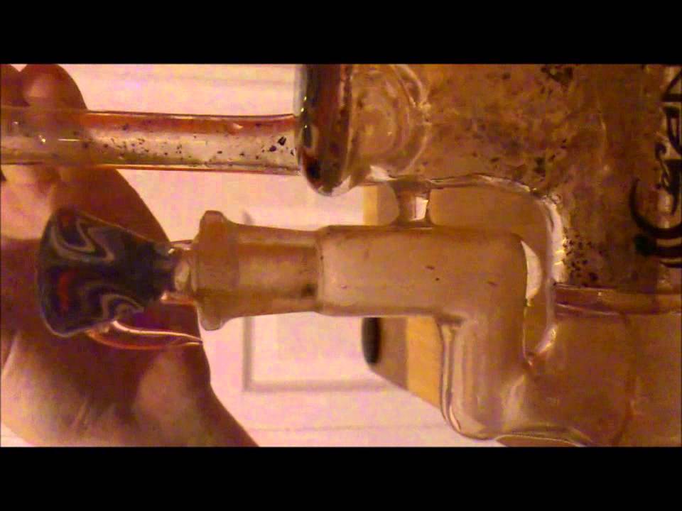 Bubbler with inline perc**GODS GREEN CRACK*