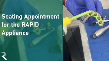 Seating Appointment for the Full Arch CHROME GuidedSMILE RAPID Appliance