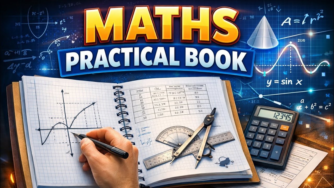 Maths Solution of Pratical book / 11 std / All solutions 