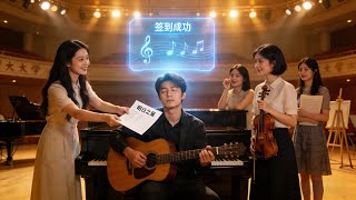 【FULL】He Can Restore His Sight By Participating In The Scene Check-in System.#minidrama #system