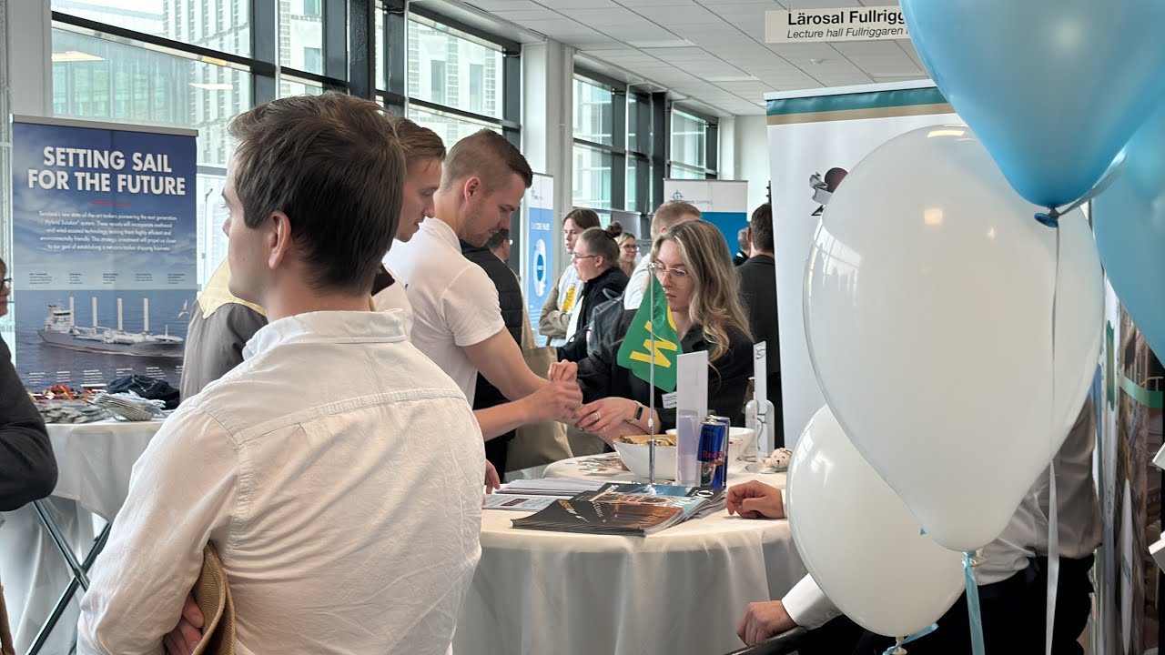 Career Event 2024 på Sjöfartshögskolan i Kalmar YouTube