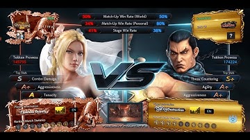 Ice Queen vs The Kung Fu Master ❄️🐉 | Nina vs Feng Wei | Tekken 7 | Ranked Match