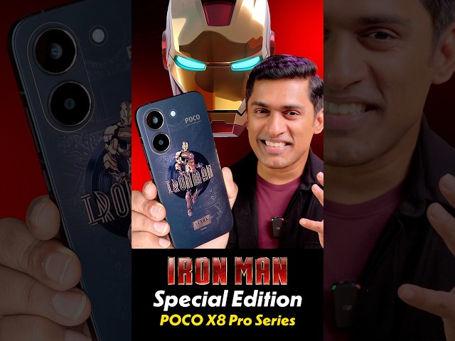 IRON MAN Phone🔥POCO X8 PRO and POCO X8 PRO Max 💥 9000mah battery