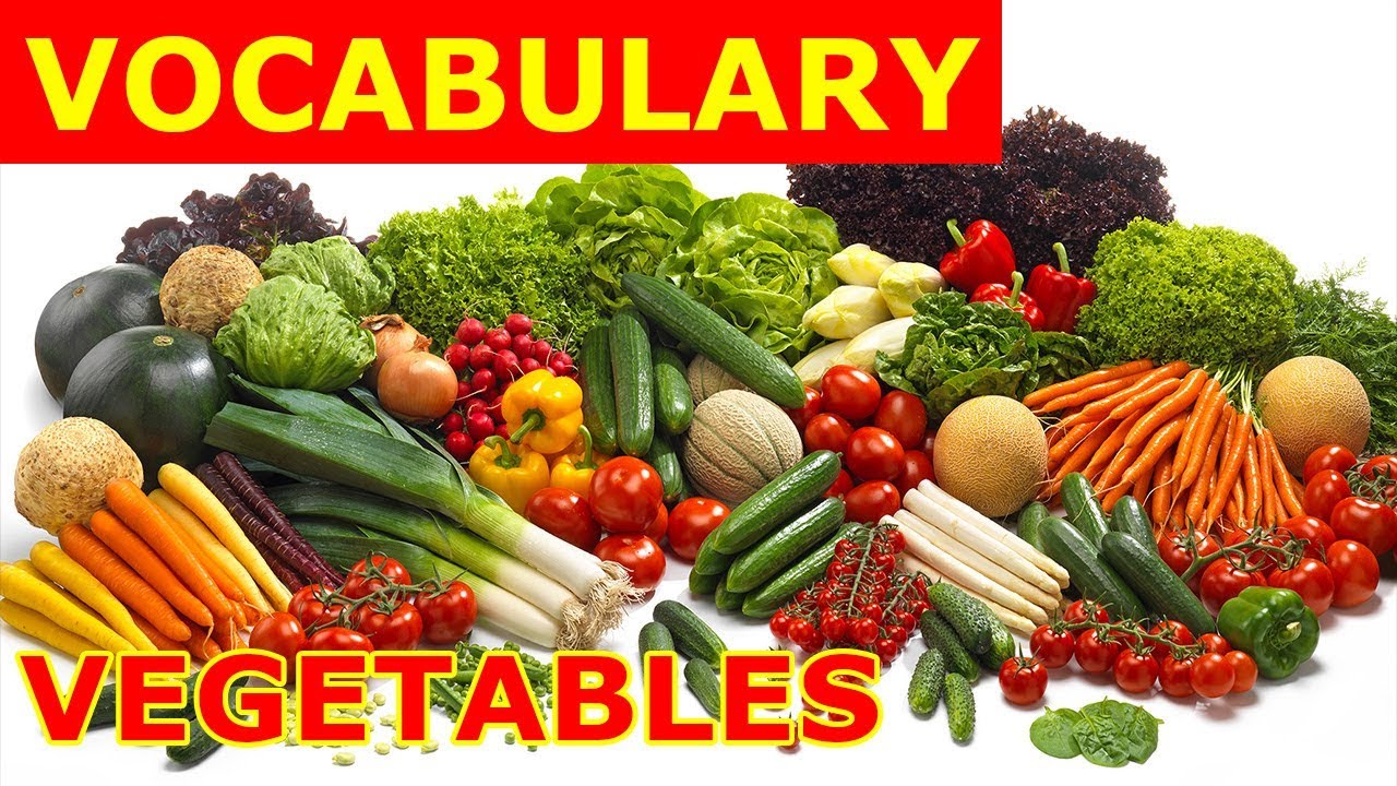 Legumes e Verduras em Inglês 🌽🥕🥒Vegetables in English 🍆🍅🌰☛ Vocabulary 7